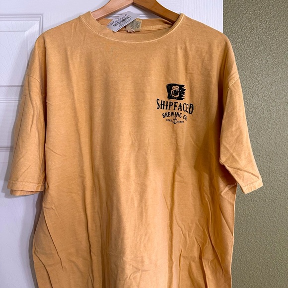 Some dumb tshirt that’s dyed with beer.  Got it as a gift.  Never worn. - Picture 1 of 4